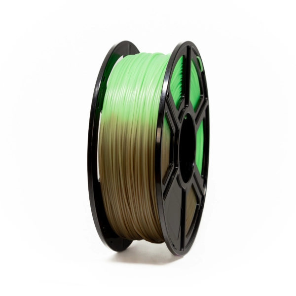 Brun à vert - Thermosensible // Filament PLA, 1kg