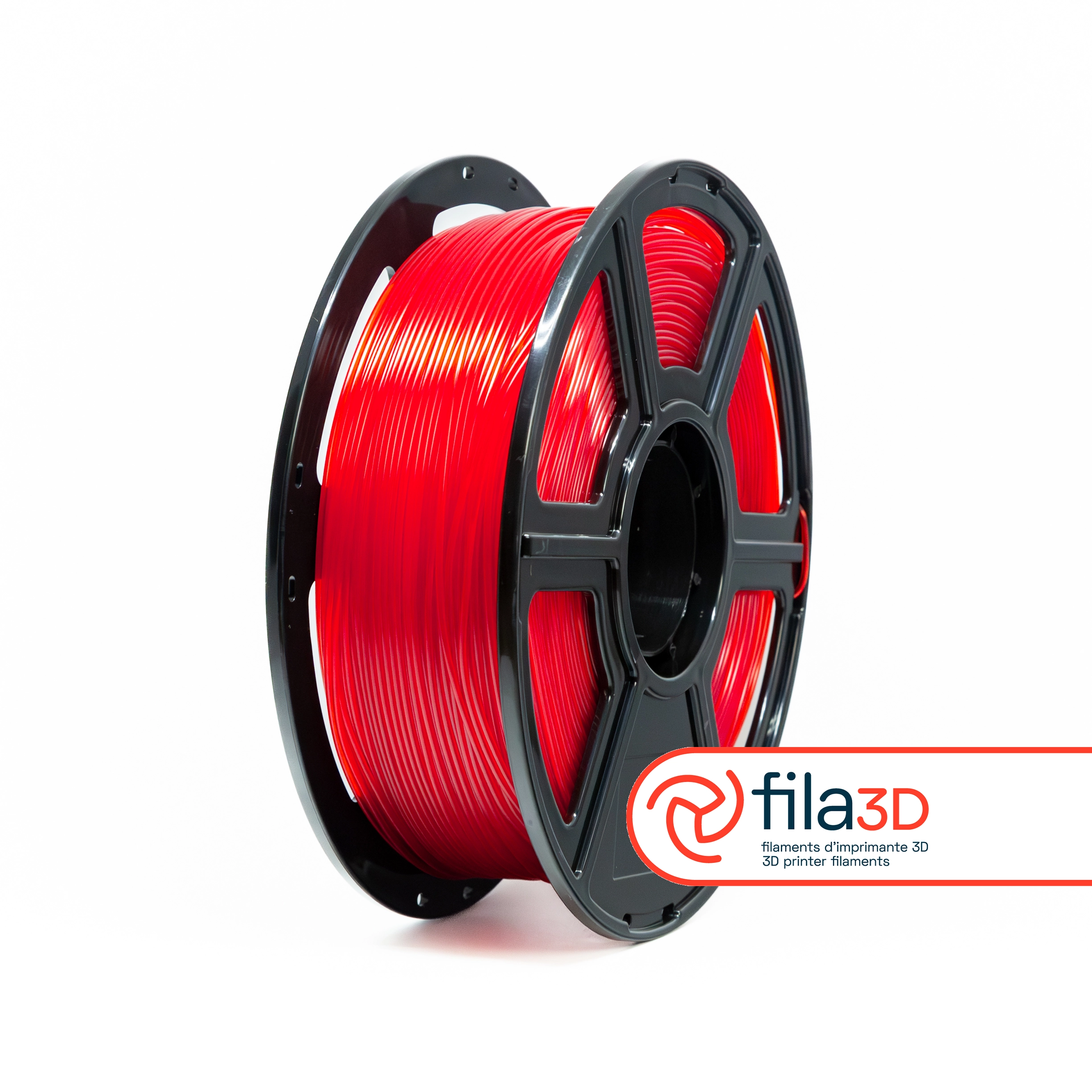 Red - Transparent // PLA Filament, 1kg –