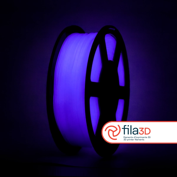 Mauve - Phosphorescent // Filament PLA, 1kg - Image 2