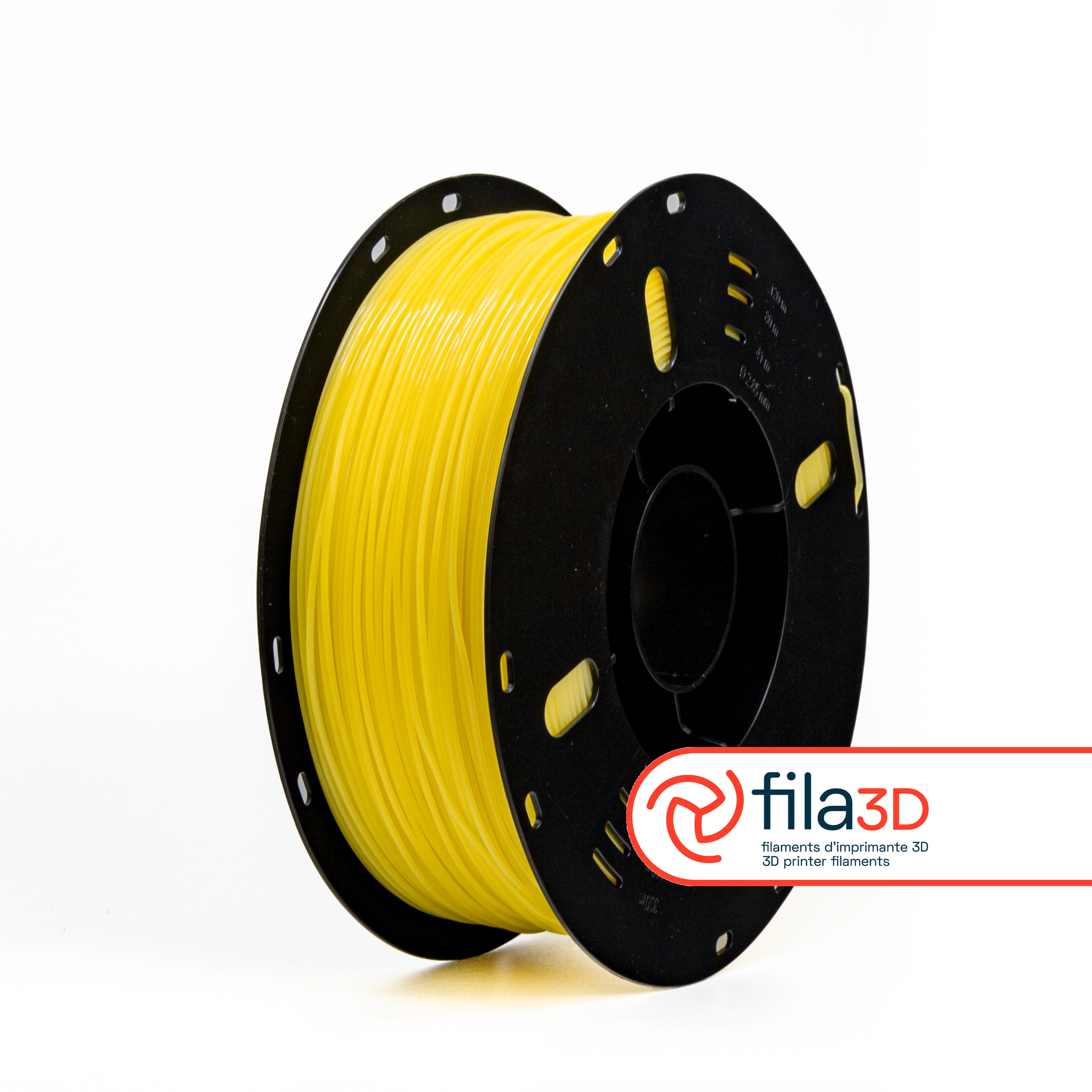 Jaune - Translucide // Filament PLA, 1kg –