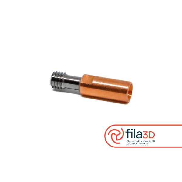 Throat pour hotend M6 CR-10 de 27mm bimétal - Image 2