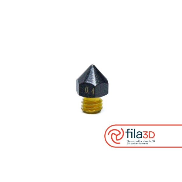 Ensemble de 5 buses d'impression MK8 0,4mm / 1,75mm recouvertes de téflon (PTFE) – Image 2