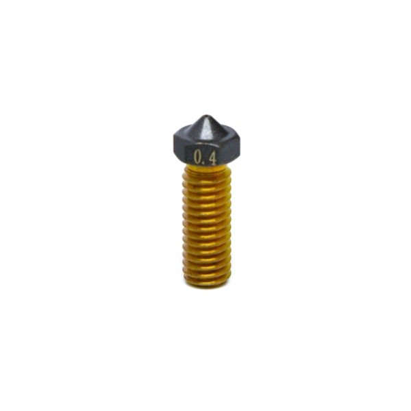 Ensemble de 5 buses d’impression volcano M6 de 0,4mm / 1,75mm recouvertes de téflon (TPFE) - Image 2