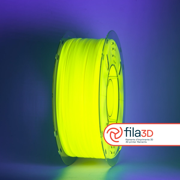Jaune - Ultra-violet // Filament PLA, 1kg - Image 3