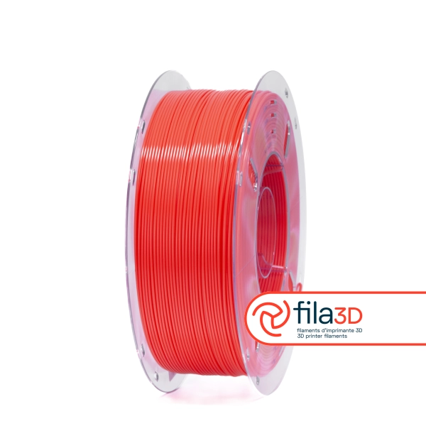 Rouge orangé - Ultra-violet // Filament PLA, 1kg - Image 2