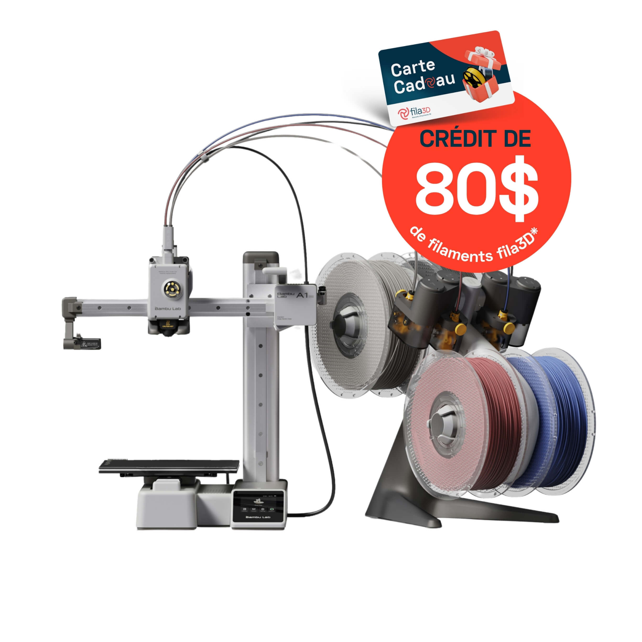 Bambu Lab A1 mini combo // Imprimante 3D