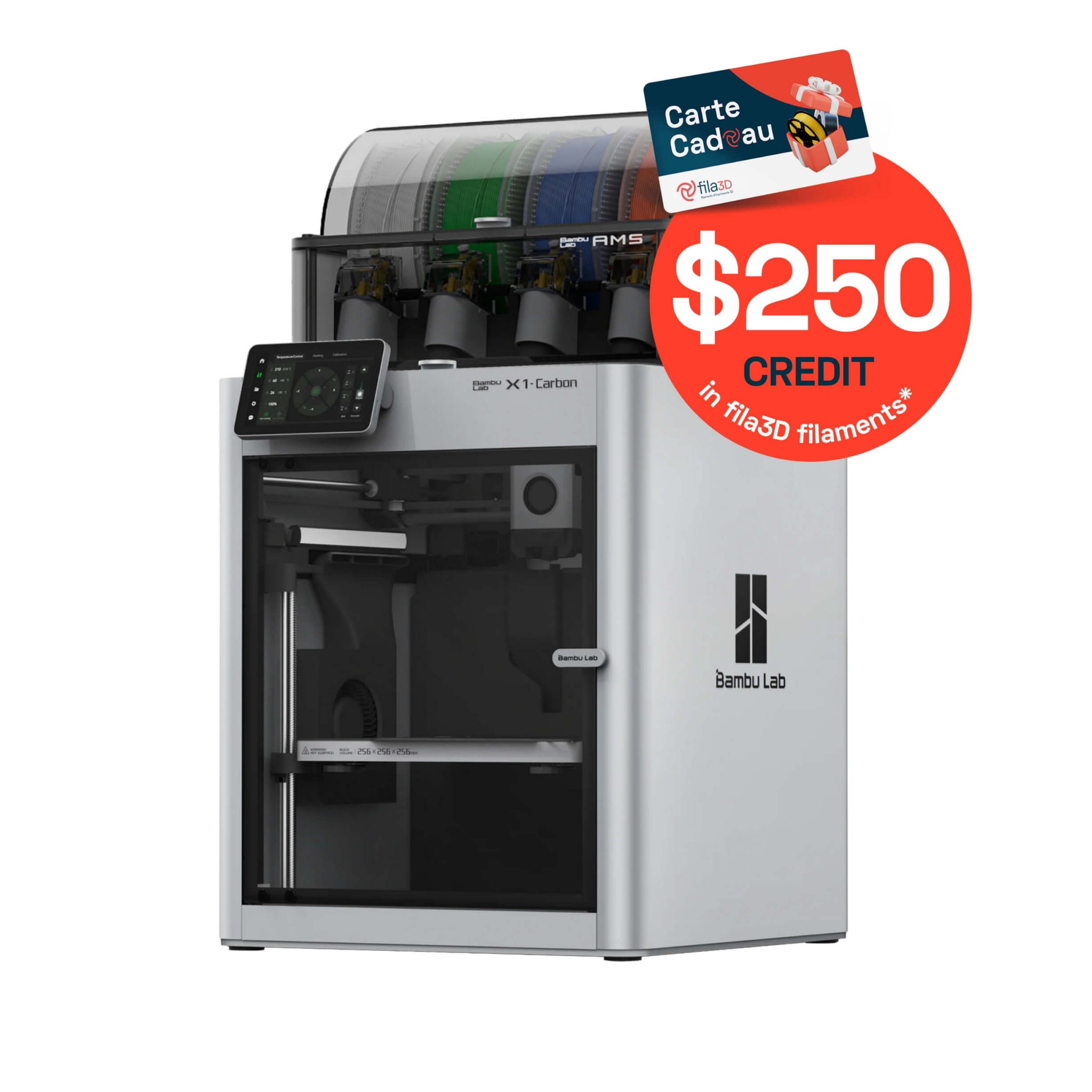 Bambu Lab X1-Carbon Combo - 3D printer