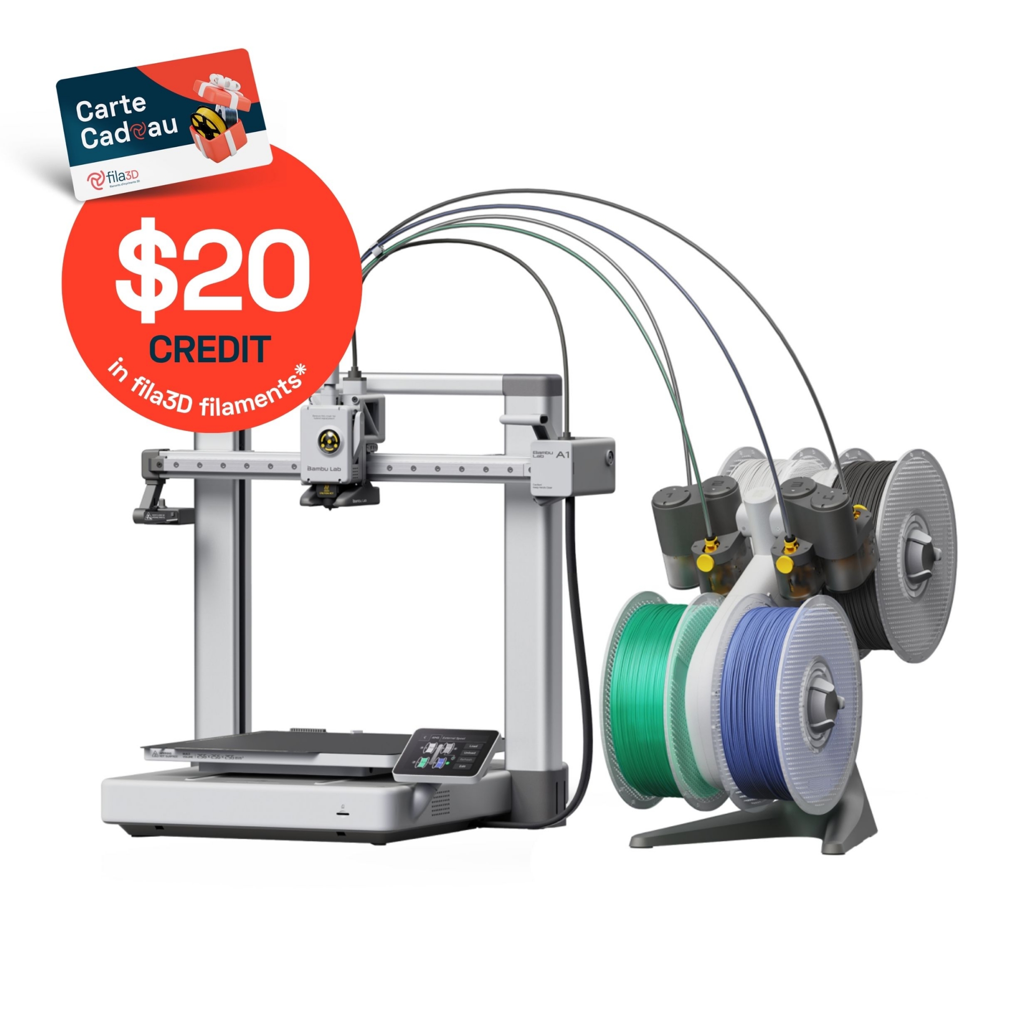 Bambu Lab A1 combo - 3D printer