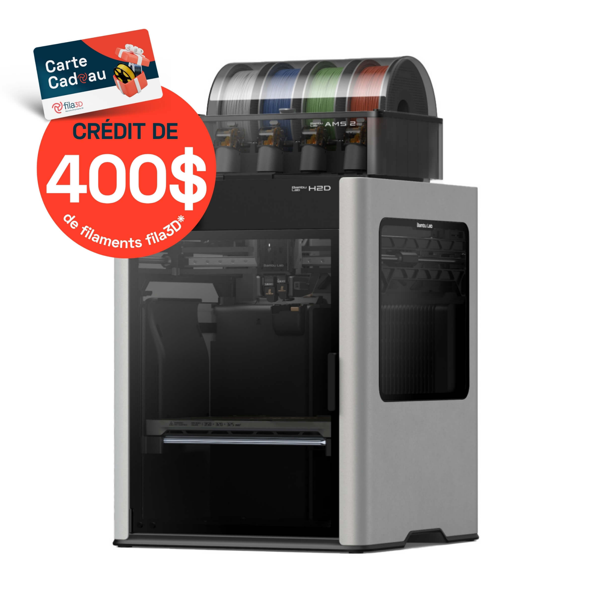 Bambu Lab H2D Combo // 3D printer