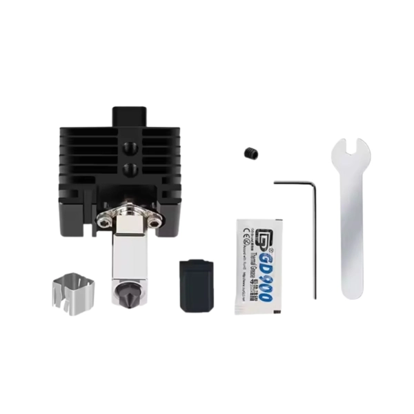 Hardened steel nozzle extruder 0.4mm with detachable nozzle for Bambu Lab X1C P1S P1P
