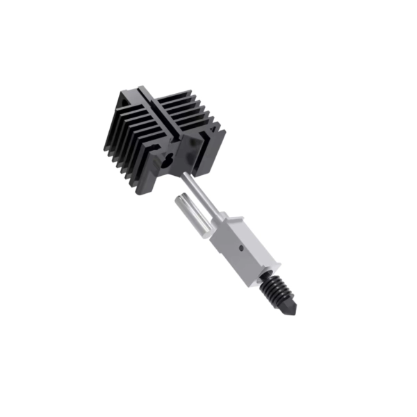 Hardened steel nozzle extruder 0.4mm with detachable nozzle for Bambu Lab X1C P1S P1P - Image 2