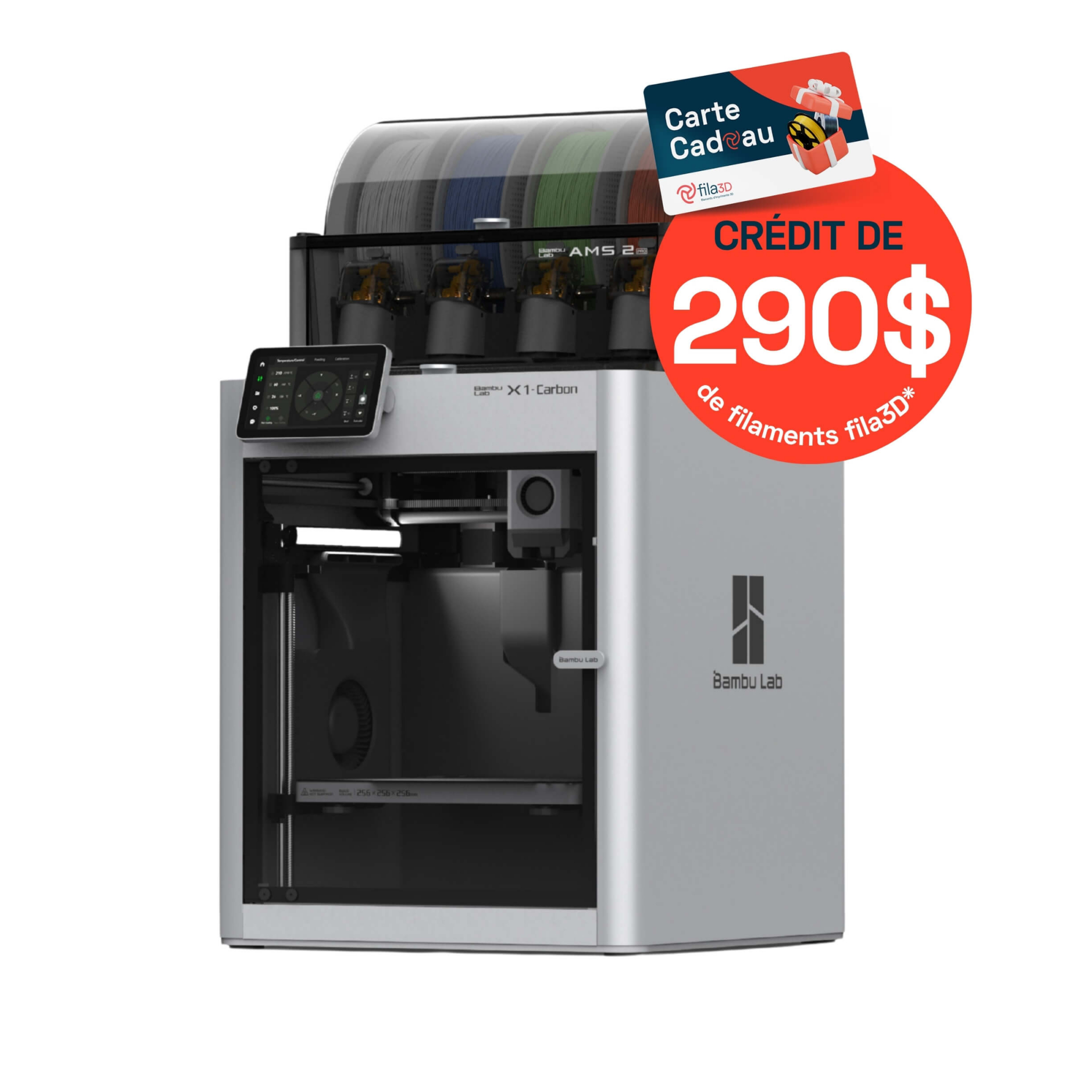 Bambu Lab X1C Combo AMS 2 Pro // Imprimante 3D