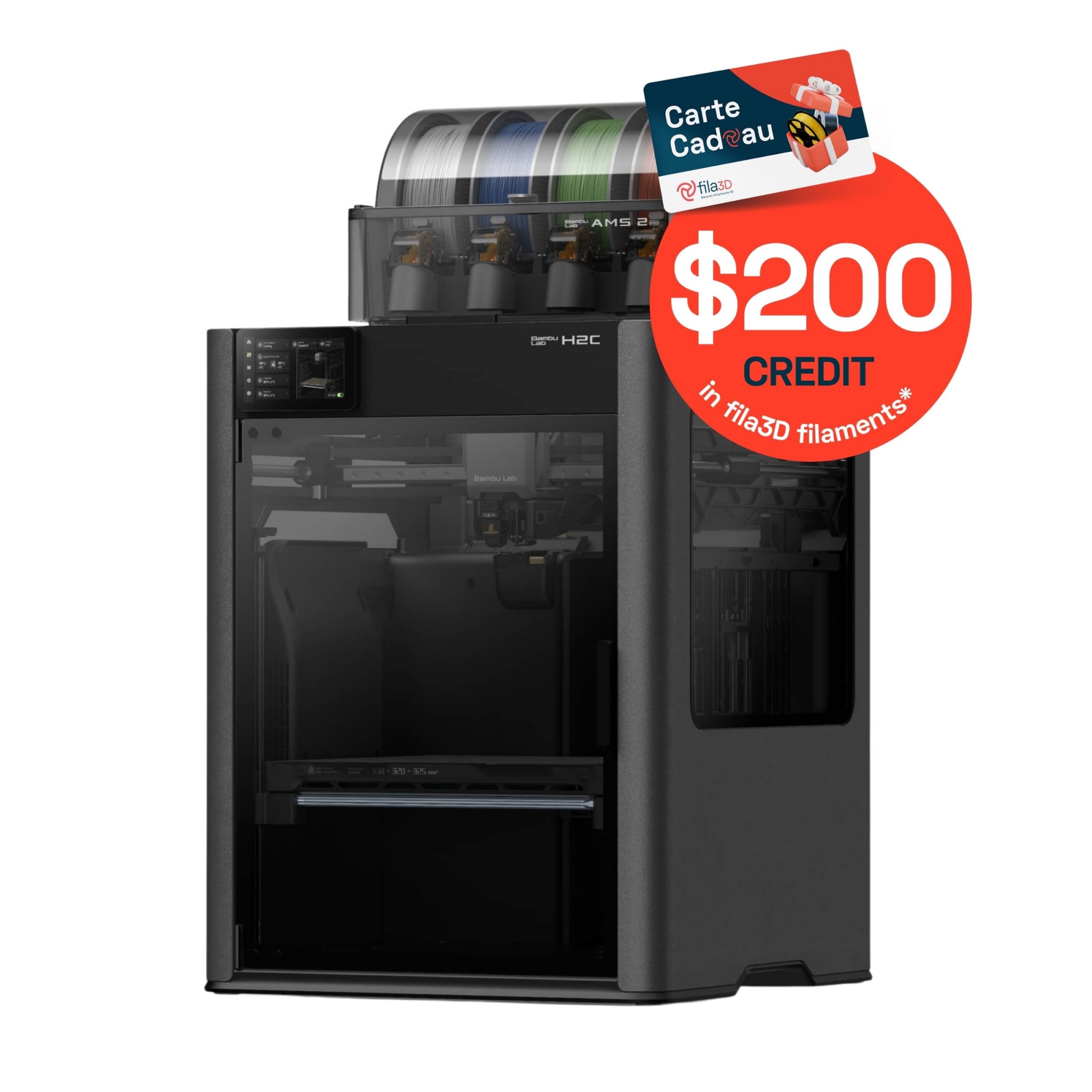 Bambu Lab H2C Combo // 3D printer