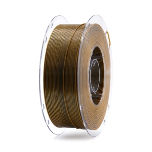 Black and gold - Dual color Silk // PLA filament, 1kg
