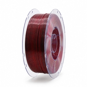 Black and red - Dual color Silk // PLA filament, 1kg