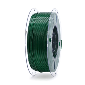 Black and green - Dual color Silk // PLA filament, 1kg