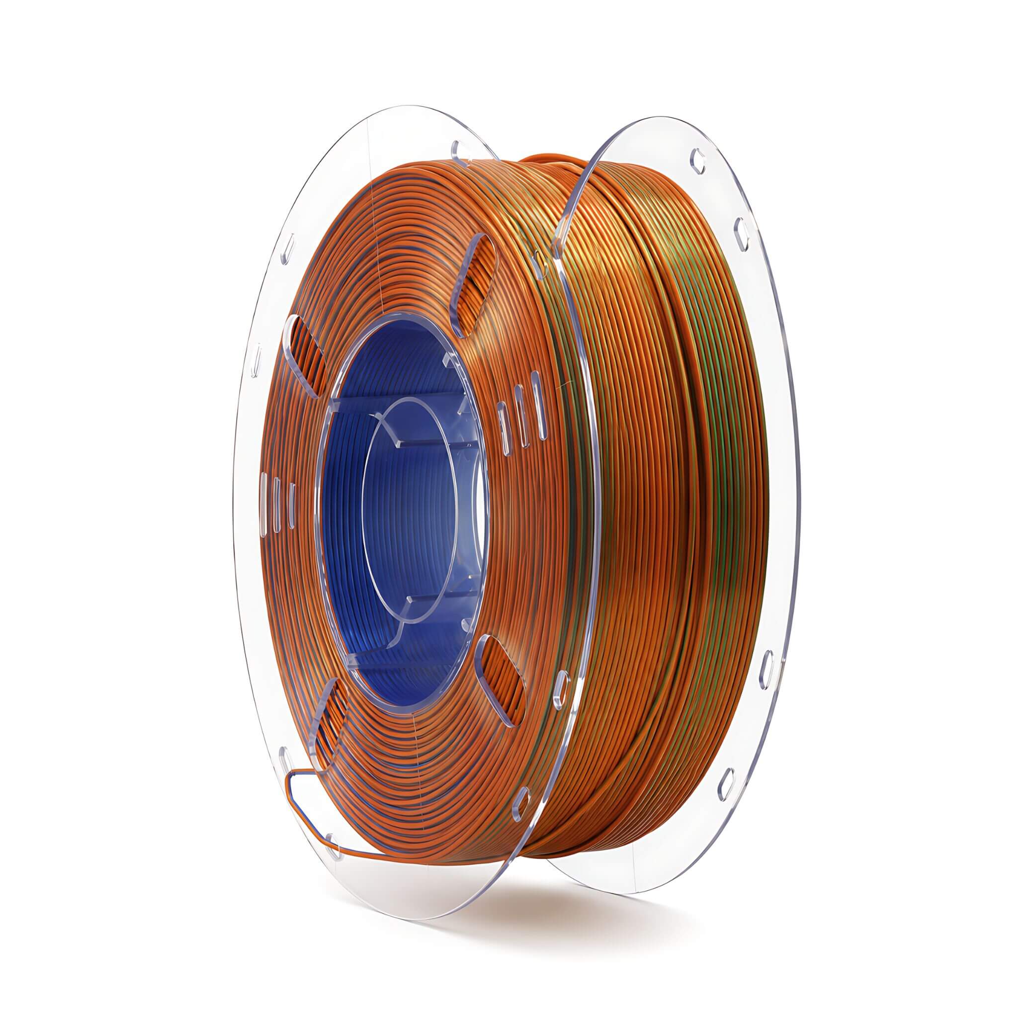 Orange bleu vert - Satiné tricolore // Filament PLA, 1kg – Image 2