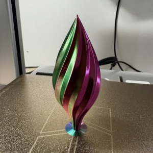 Rouge bleu vert - Satiné tricolore // Filament PLA, 1kg photo review